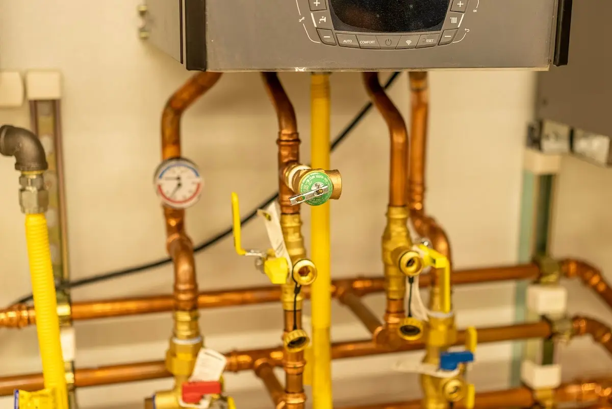 Licensed technician providing Backflow Prevention for a homeowner in Hanford